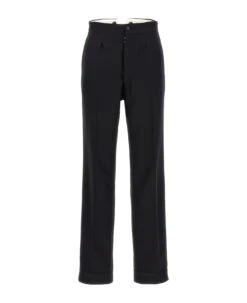 Maison Margiela Herringbone Wool Pants