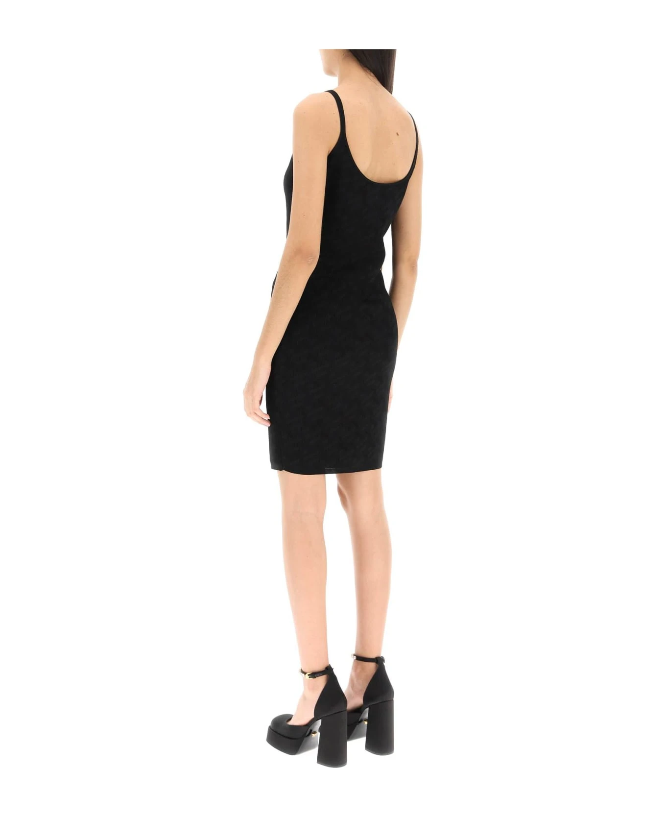 Versace 'la Greca' Knitted Mini Dress 3 Versace 'la Greca' Knitted Mini Dress - Image 3
