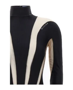 Mugler Sheer Tulle Insert Jumpsuit -Serene Styles 035945062258600c29bd57d37f6bc250