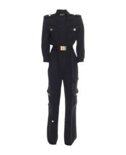 Elisabetta Franchi Cargo Jumpsuit