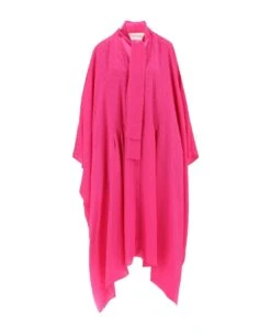 Valentino Garavani Button Detailed Maxi Shirt Dress