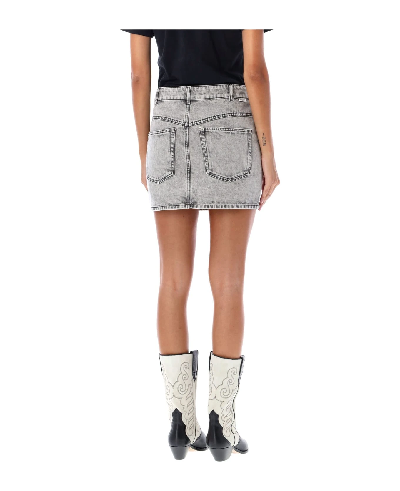 Vesna Denim Mini Skirt 2 Vesna Denim Mini Skirt - Image 2