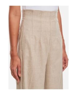 Max Mara Venas High Waisted Wide Leg Trousers -Serene Styles 2bd6e3f7d23232aab1707ca3baa0450b