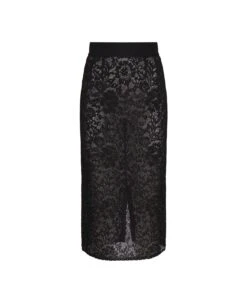 Dolce & Gabbana Lace Midi Skirt