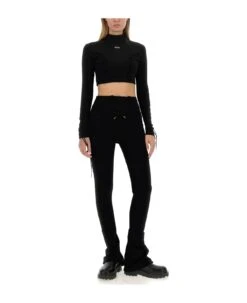 Off-White Tops With Logo -Serene Styles 31471dc3c5e36ea7b04090003a4a3f1d