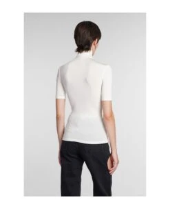 Off-White Knitwear In White Viscose -Serene Styles 34a3367ac4dcab65f9d5e681c8fa648e