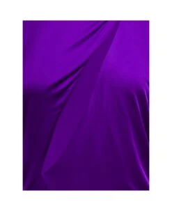 Versace Purple Minidress With Cut-out Detailing Satin Effect In Viscose Woman -Serene Styles 3648407dfcb7fd42251bcf324365a3eb