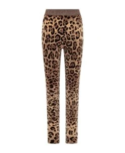 Dolce & Gabbana Leopard Pants