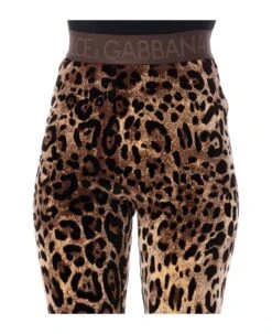 Dolce & Gabbana Leggings Leo Print -Serene Styles 3d4052c4479ce56683c33a1a32e828e7