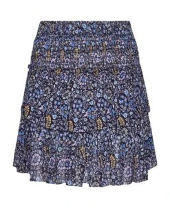 Hilari Print Viscose Miniskirt