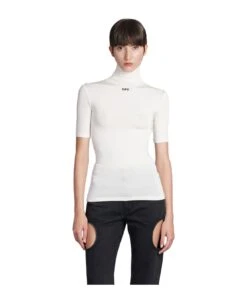 Off-White Knitwear In White Viscose