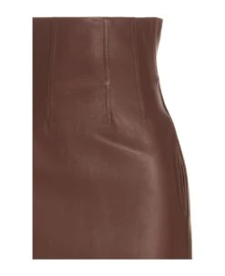 Chloé Leather Loungette Skirt -Serene Styles 4ffd87a3098a2f03d059103602087e7d