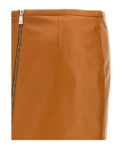 Versace Mini Leather Skirt -Serene Styles 54dc7c6c54c3b2887bed73924c0f1c9a