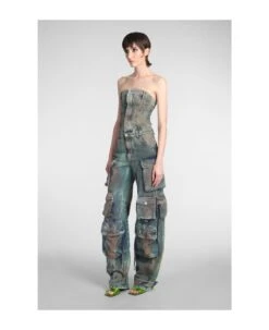 Suit In Camouflage Denim -Serene Styles 570811f9c9f143810496cd723276036d