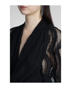 IRO Emsi Dress In Black Cotton -Serene Styles 5717e62307efe754e7dddc0528bc5885