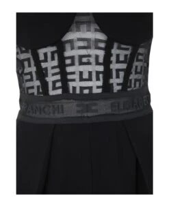 Elisabetta Franchi Wide Leg Bustier Jumpsuit -Serene Styles 581f81a3907993362a08935cd80c8da4