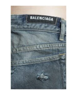 Balenciaga Skirt In Blue Cotton -Serene Styles 5878bbe2962e9ef6a688d989c44fef22