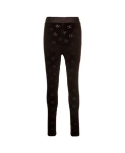 Dolce & Gabbana Dg Velvet Leggings -Serene Styles 59c251b07ffe0458ee21bf8a6fda1351