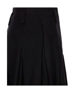 Prada High-waist A-line Midi Skirt -Serene Styles 5e22510bac7d0713810f0c9bce5ff342