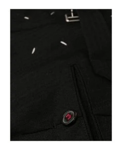 Maison Margiela Herringbone Wool Pleated Trousers -Serene Styles 5eb0eae75e43b8c2532ba1feb8b4d924