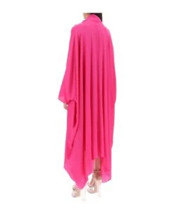 Valentino Garavani Button Detailed Maxi Shirt Dress -Serene Styles 5f6856a6c04a97d117b3e1b1ea32af5c