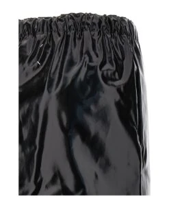 Maison Margiela Glossy Slit Skirt -Serene Styles 612873eef26ebffafd54232bc7b4ee4a