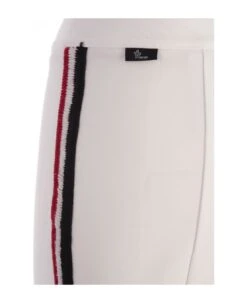 White Trousers With Embroidered Side Bands 7 White Trousers With Embroidered Side Bands -Serene Styles 62e3a0c483bcd55493648fcd13424d05