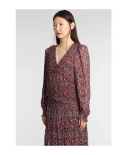 Nibel Blouse In Brown Viscose -Serene Styles 63acb50dd673e05564658c68ded26617