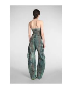 Suit In Camouflage Denim -Serene Styles 679dcb9301d1893bc24702e0ad96b4ff