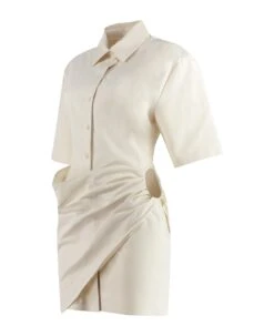 Jacquemus La Robe Camisa Shirt Dress -Serene Styles 684077ec1c9b9e35e27a3cad262ecd52