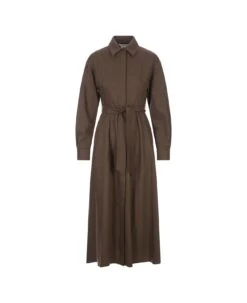 Max Mara Brown Edro Dress