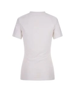 Alexander McQueen Seal Logo Slim T-shirt In Optical White -Serene Styles 6b8b49e1800f64e73623aa30ab034e65