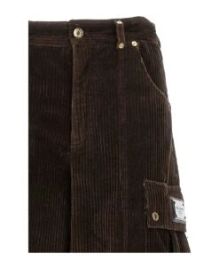 Dolce & Gabbana Ribbed Cargo Pants -Serene Styles 7705d32cc037b5fe607e265e6098d6e6