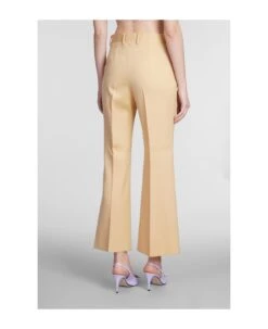Lanvin Pants In Beige Wool -Serene Styles 7aaf94b9b71623fea1d93dc7f3f64948