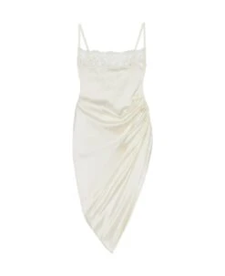 Jacquemus Asymmetric Lingerie Dress