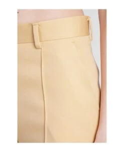 Lanvin Pants In Beige Wool -Serene Styles 8020178f4cd0a6cd50bdb8a35c81c94d