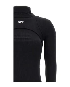 Off-White 'off Stamp' Dress -Serene Styles 8088f608476644ebbc51eddc2e43d053