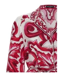 Dolce & Gabbana Maiolica Shirt -Serene Styles 81048eccb01f798568824e19f9b5a66f