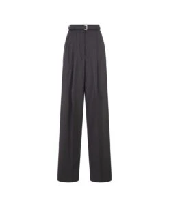 Max Mara Medium Grey Kiens Trousers
