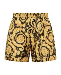 Versace Barocco Pajama Shorts
