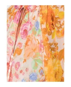 Zimmermann Multicolour Raie Silk Playsuit -Serene Styles 9b7e91720f791ee71375e994a772ecd6