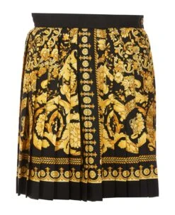 Versace Barocco Print Skirt -Serene Styles a1585fc7e37eac1bc6a1e6f76886be08