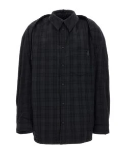 Balenciaga Shirt With Removable Sleeves