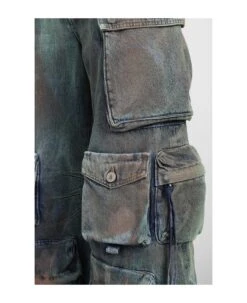 Suit In Camouflage Denim -Serene Styles b145b1b881151ba62c56a0685d85a9ab