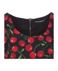 Dolce & Gabbana Cherry Print Dress -Serene Styles b2a235de20637563d327faa23f0a0ed6