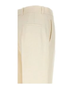 Chloé Wool And Silk Trousers -Serene Styles b7b3caa342bc614471a03f0e9bd3856e