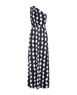 DIANE VON FURSTENBERG Kiera Print Viscose One-shoulder Dress
