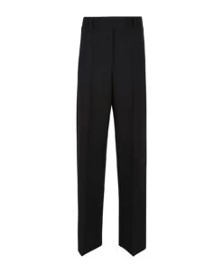 Valentino Garavani Pantalone Over | Solid | Texture Double Crepe