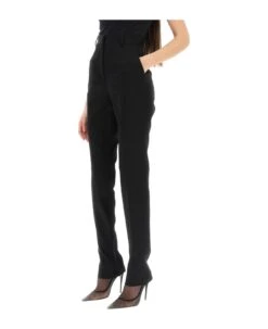 Dolce & Gabbana Slim Trousers With Zip Cuffs -Serene Styles c834687bb2713932afed090fc8fdbb9c