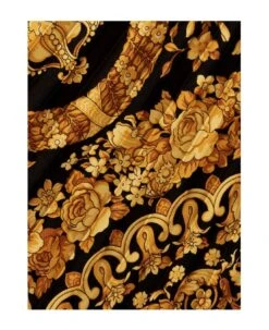 Versace Baroque Pattern Pleated Skirt -Serene Styles c85b8f8a475b12a242c60f1c1ebfe736